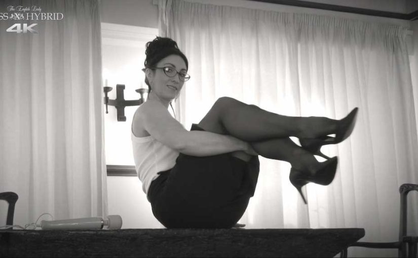 Miss Hybrid Glasses Stockings And Wand